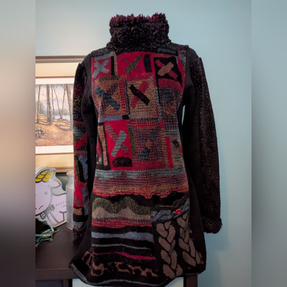 Lee Andersen Art to Wear pulloverTunic, Size Small